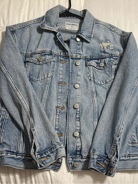 Old Navy Light Wash Denim Jacket size XS